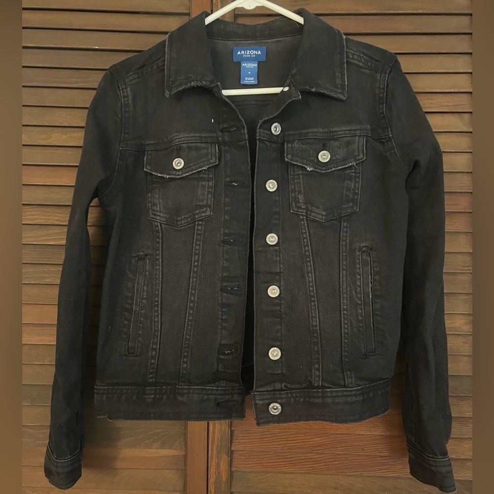 Black Jean Jacket